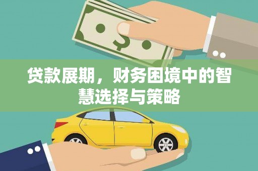 文成贷款展期，财务困境中的智慧选择与策略