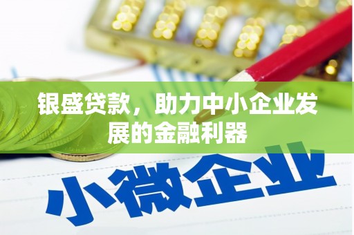 宁城银盛贷款，助力中小企业发展的金融利器