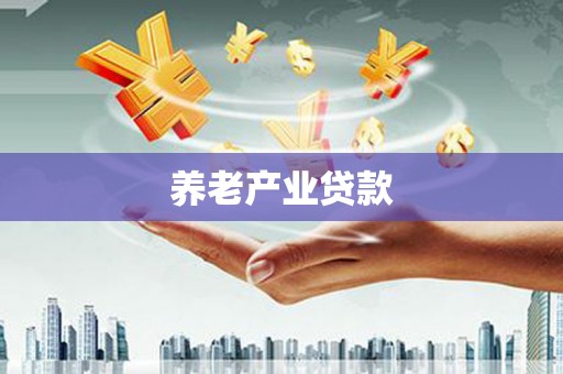 柯坪养老产业贷款