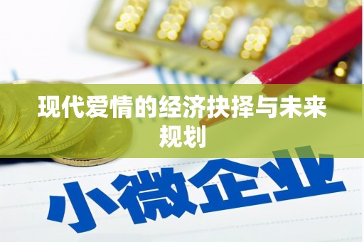 石门现代爱情的经济抉择与未来规划